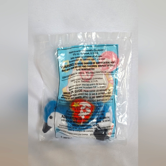 Rocket the Blue Jay - TY Teenie  Beanie Baby - Picture 3 of 9